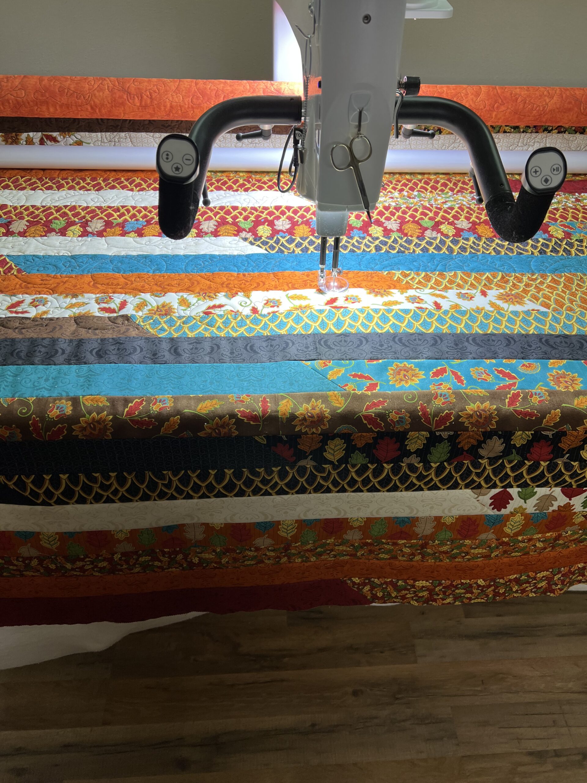 Long arm quilting services. NWA Makers