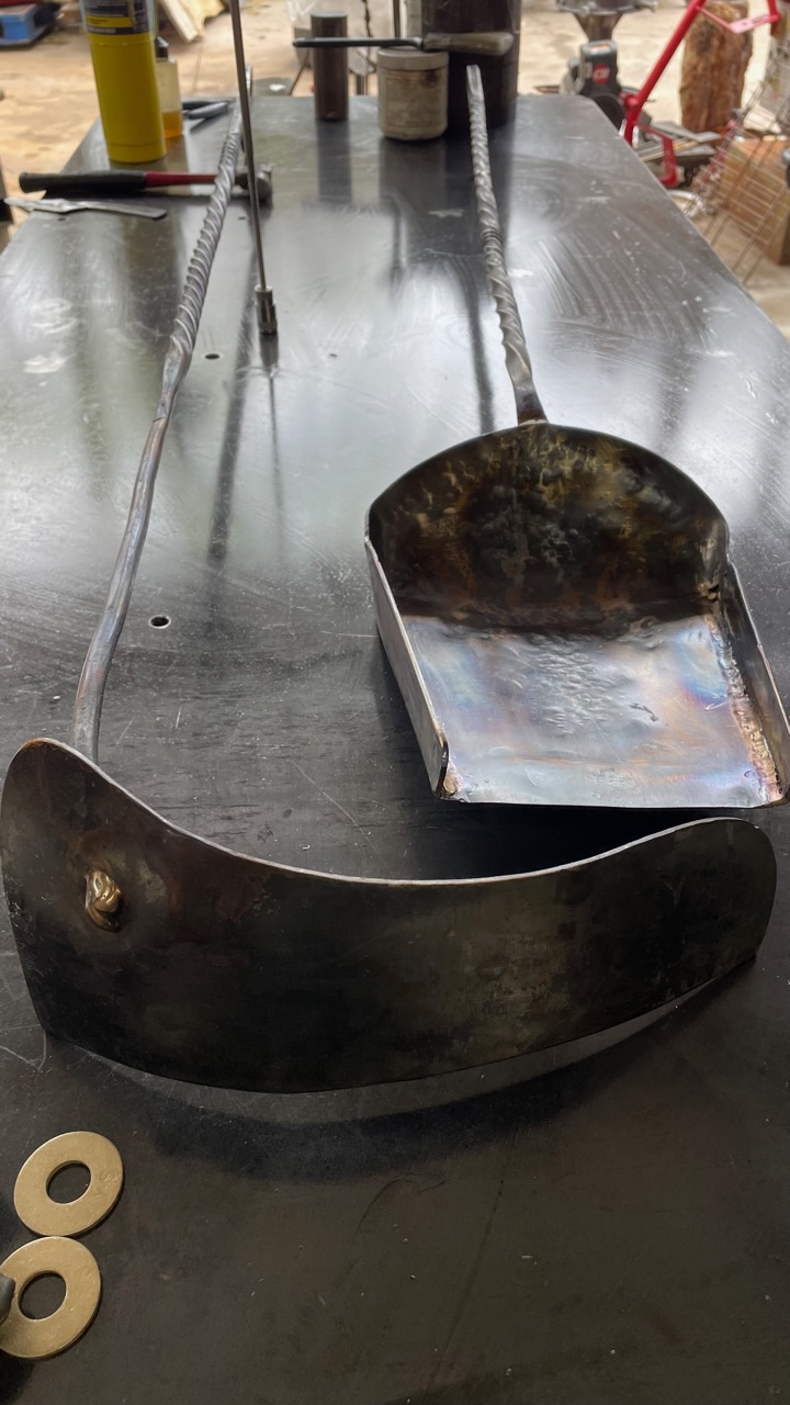 Massive wood stove rake and shovel NWA Makers