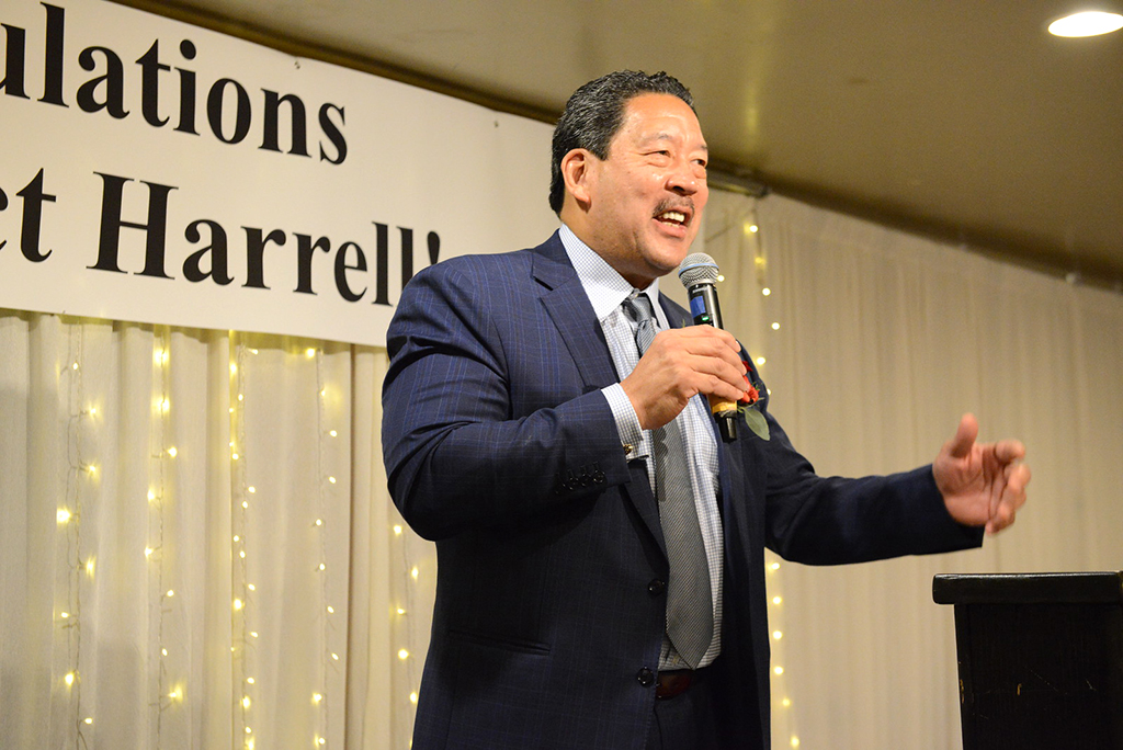 PICTORIAL Congratulations, Mayorelect Harrell!