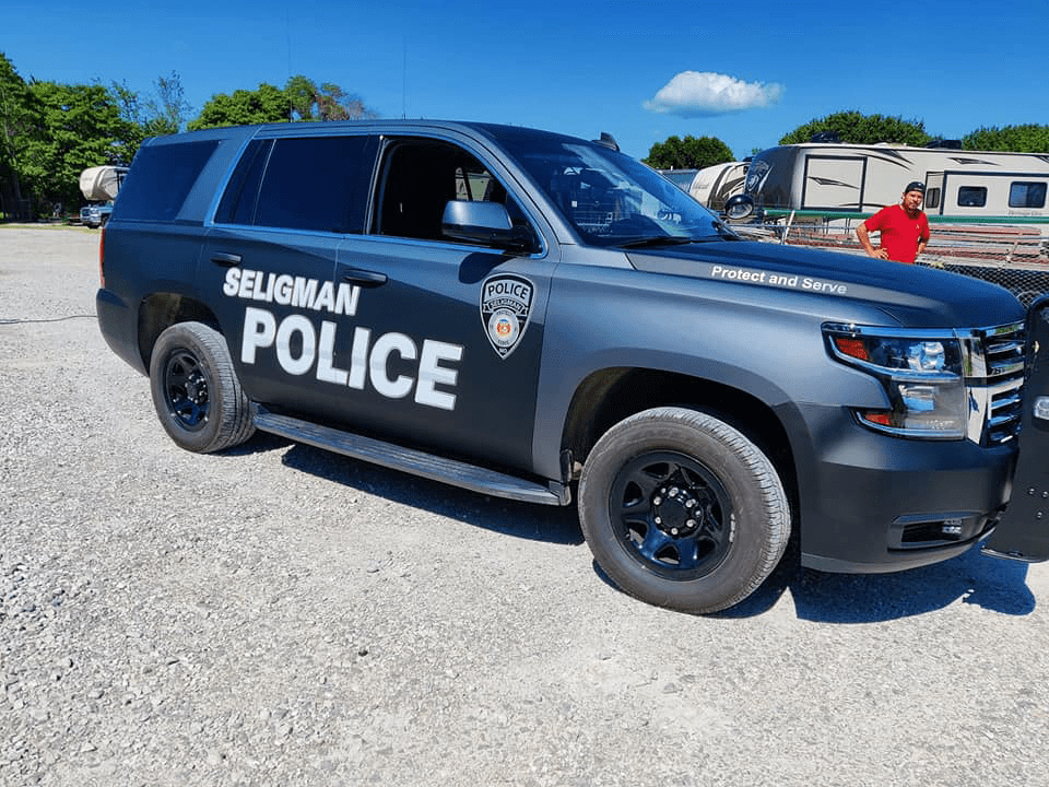 Wrap for Seligman Police CUSTOM CAR VINYL WRAP