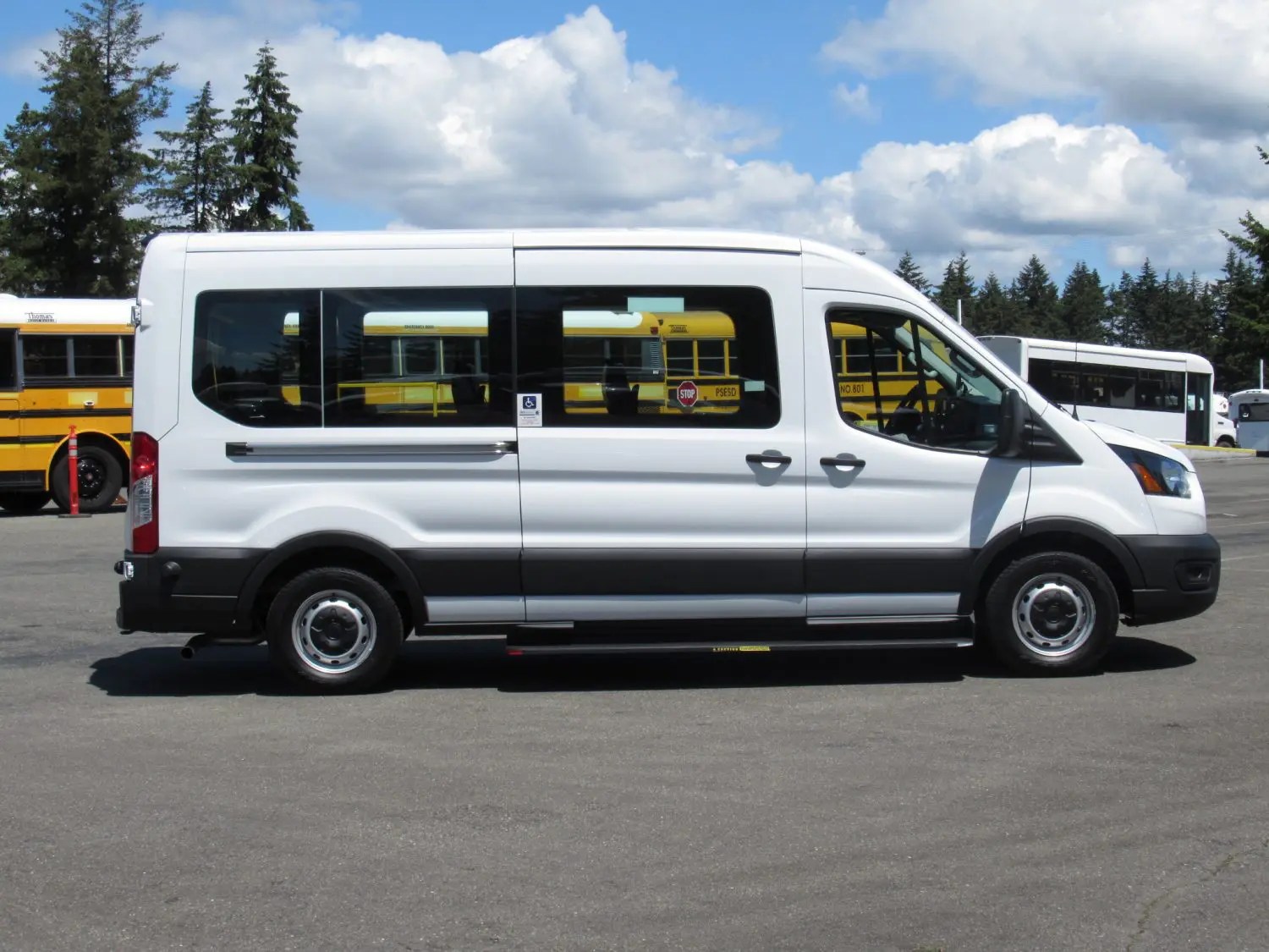2020 Ford Transit TCI Mobility ADA Van S16698 Northwest Bus Sales, Inc