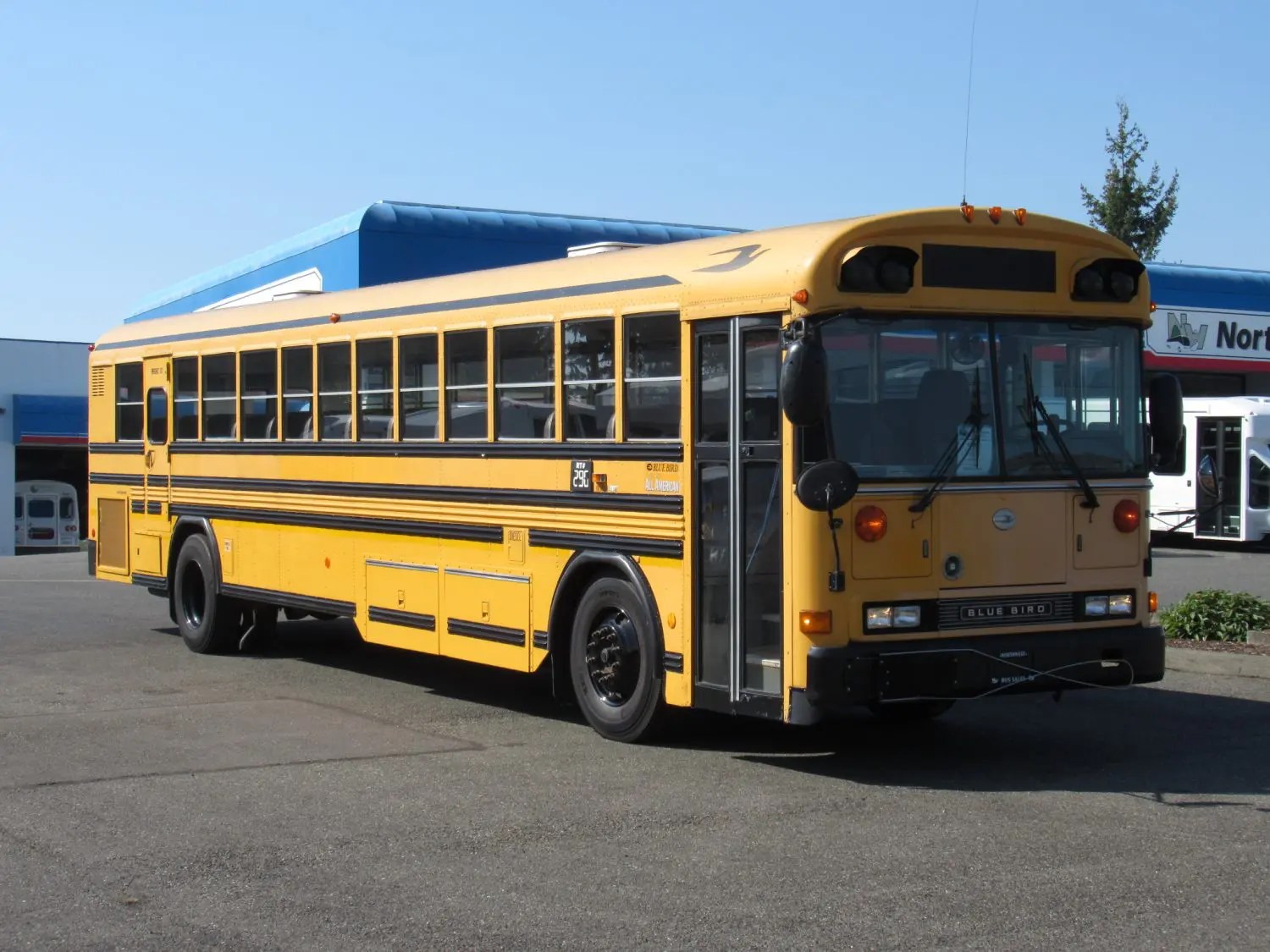 2002 Bluebird All American 78 Passenger School Bus B04231 Northwest