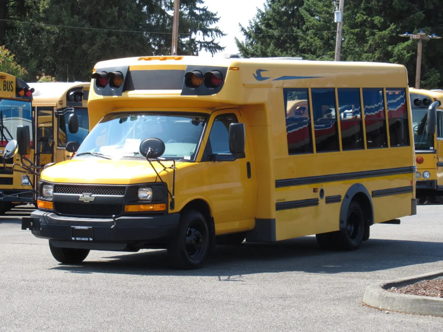 2013 Chevrolet Bluebird Microbird Girardin 30 Passenger TypeA School
