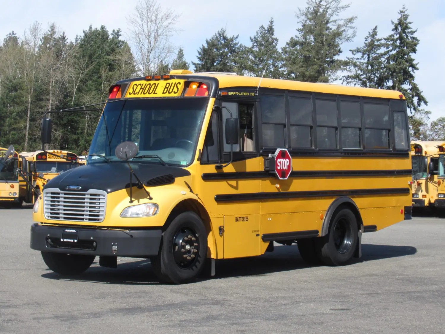 2008 Thomas C2 34 Passenger Short School Bus B21754 Northwest Bus