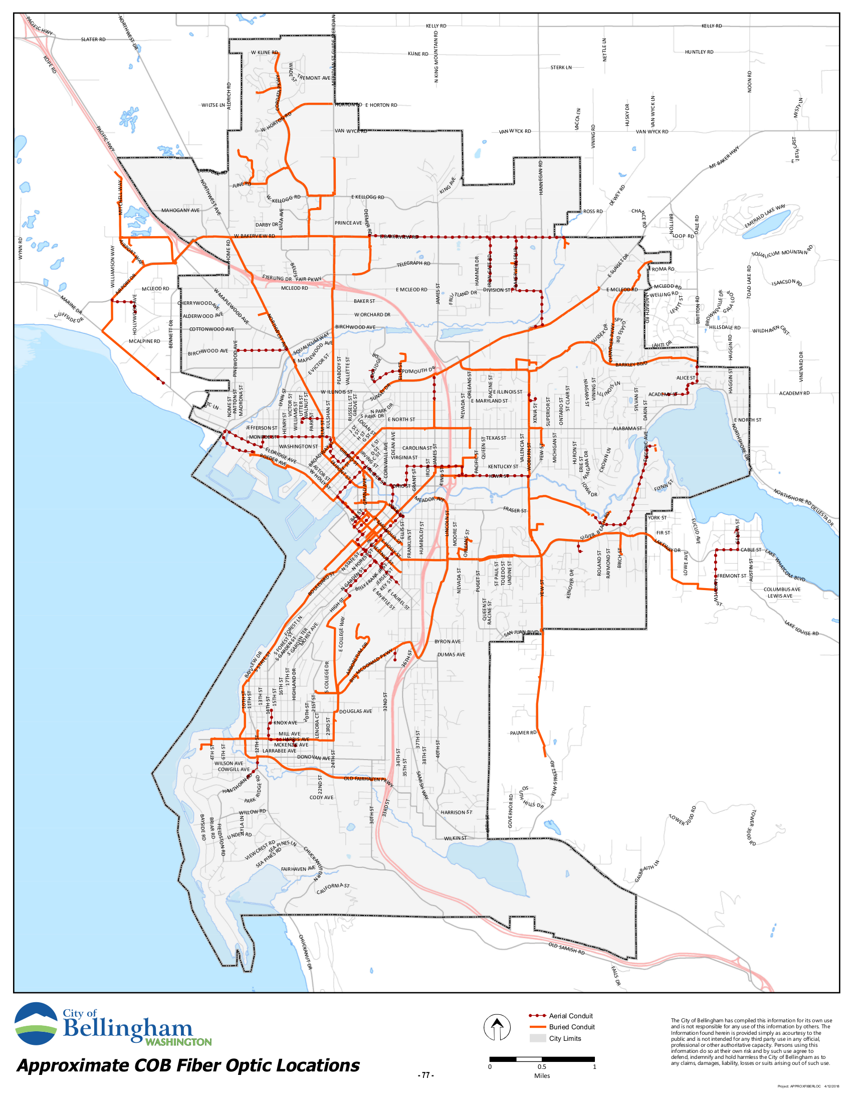 City Of Bellingham Gis Ghosts Of Maps Past (A Journey Though Cobs Inadequate Fiber Maps) | Northwest Citizen