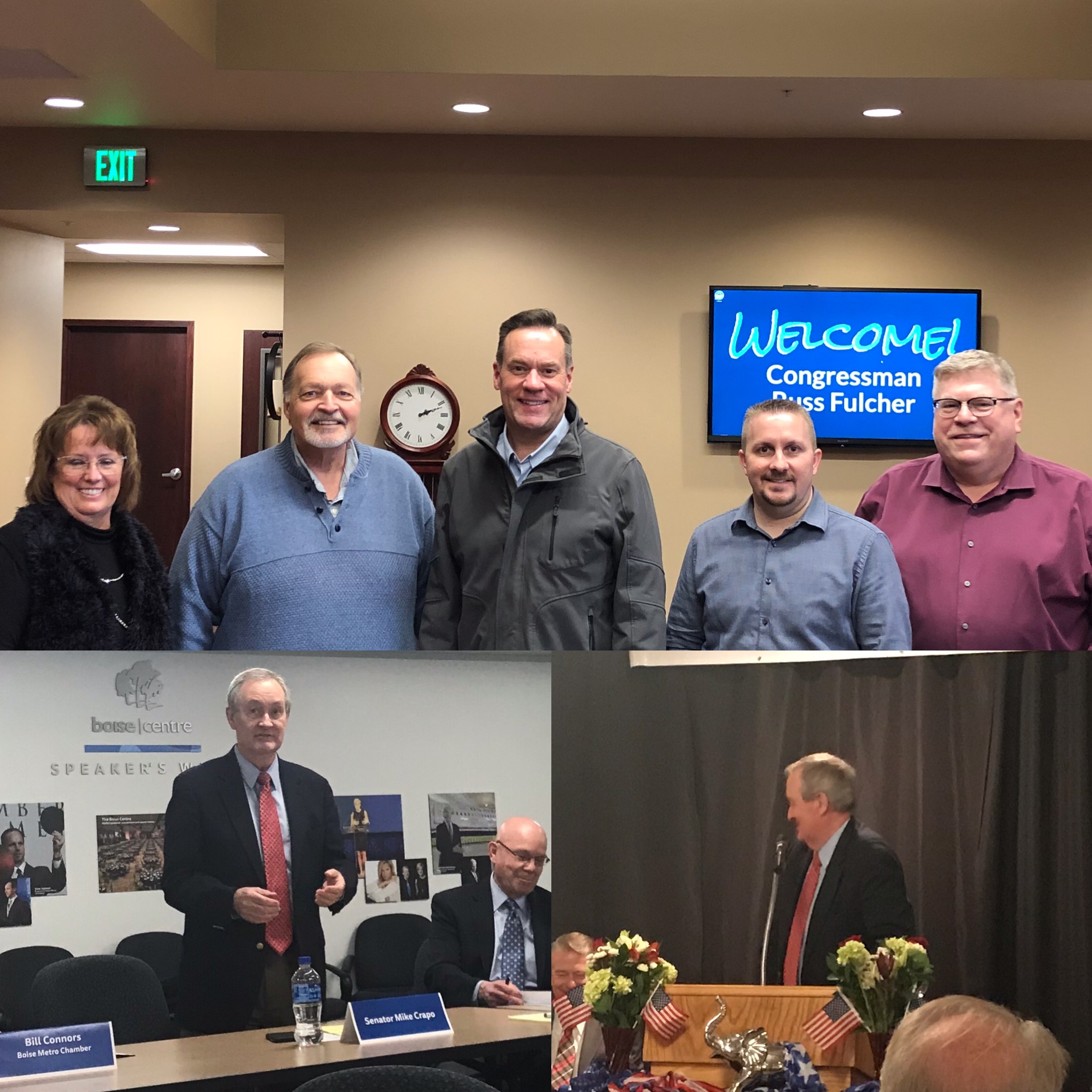 CU Leaders Connect with Idaho Congressional Delegation During Recess