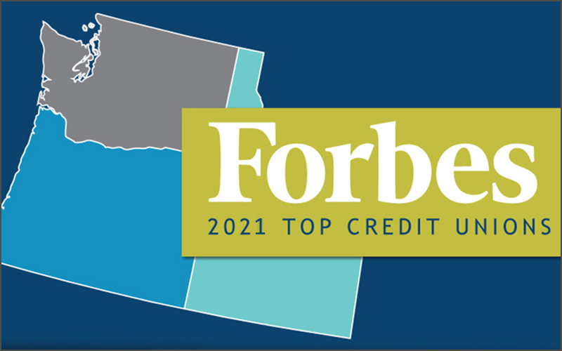 Northwest CUs Score Coveted Spots on Forbes’ 2021 Best Credit Unions
