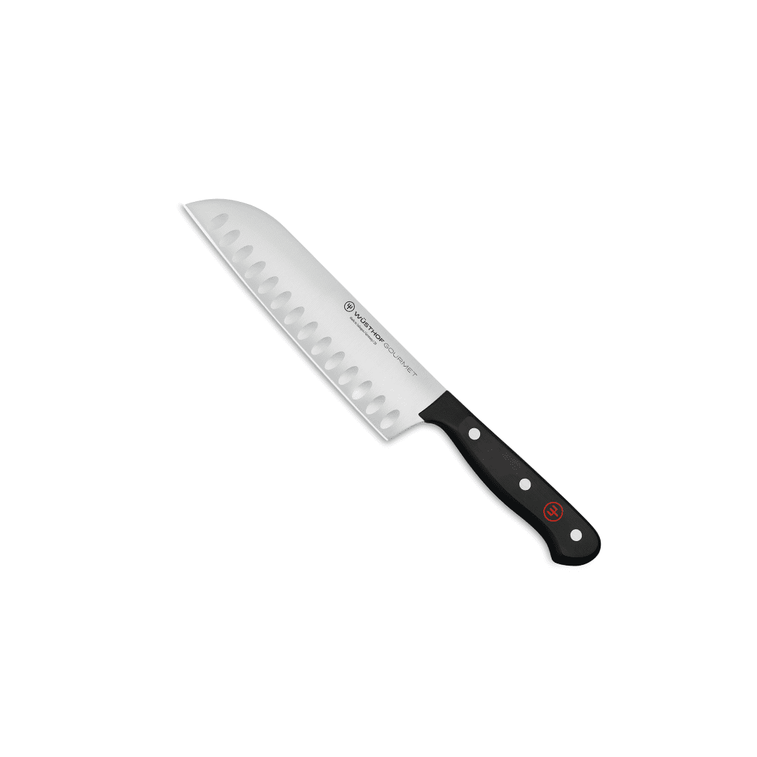 Wusthof Gourmet Hollow Edge Santoku 7in. Northwestern Cutlery