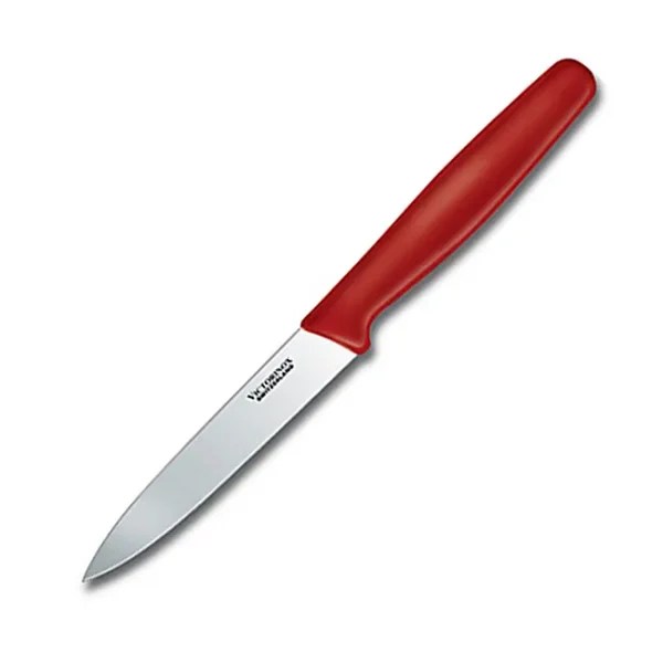 Victorinox Paring Knife 4in. Red Handle Northwestern Cutlery