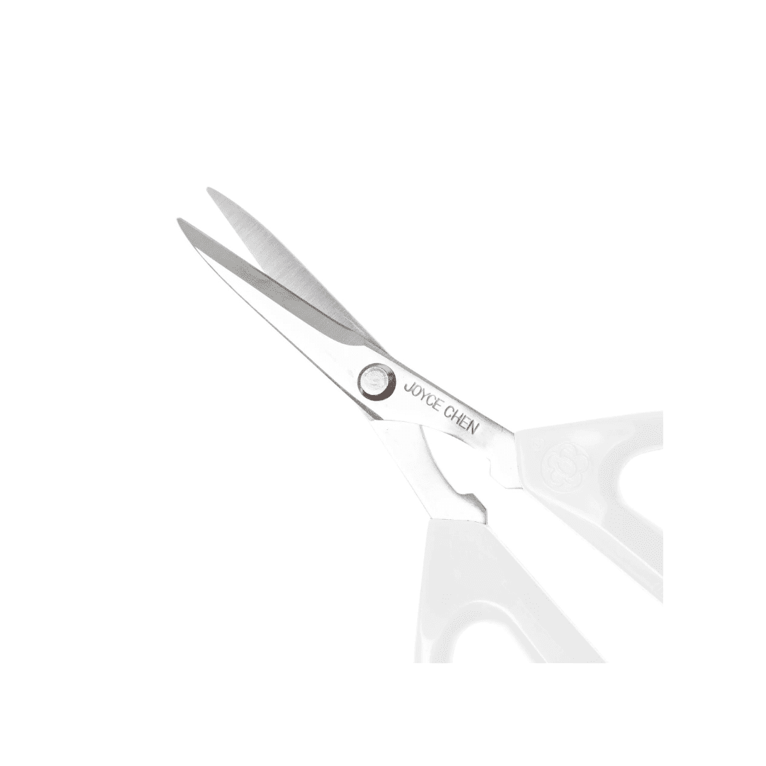 Joyce Chen Original Unlimited Kitchen Scissors with White Handles