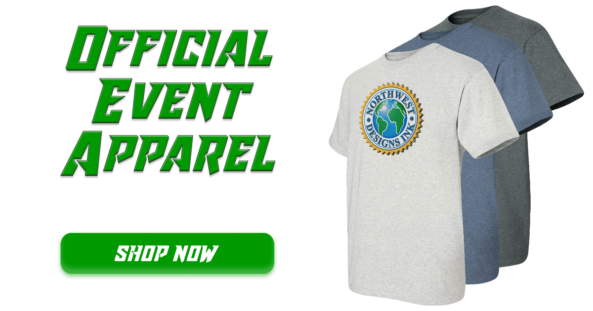 Northwest Designs Ink OnSite Custom Event Apparel, Event Merchandise