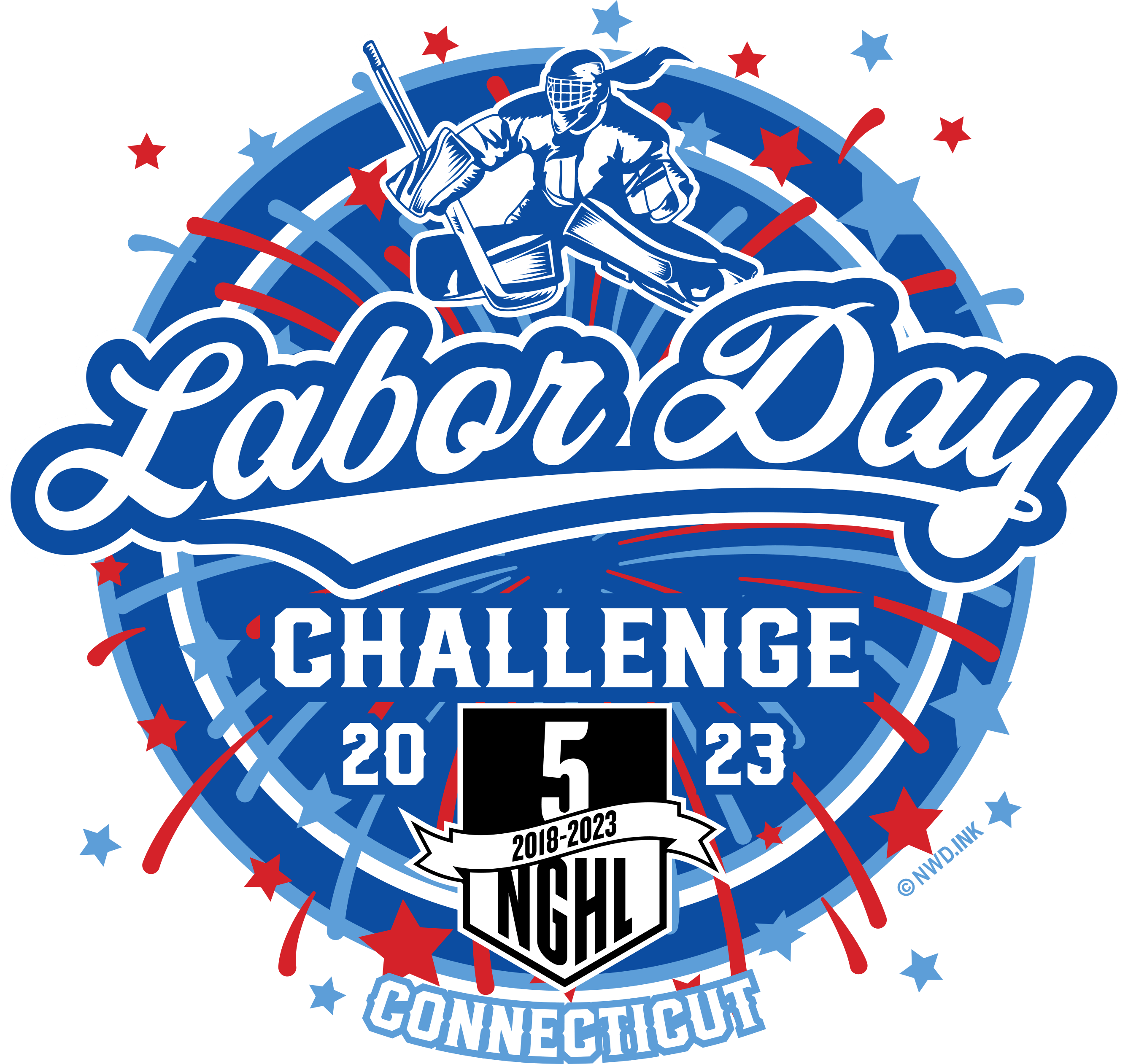 2023 NGHL Labor Day Challenge 37315RI Northwest Designs Ink