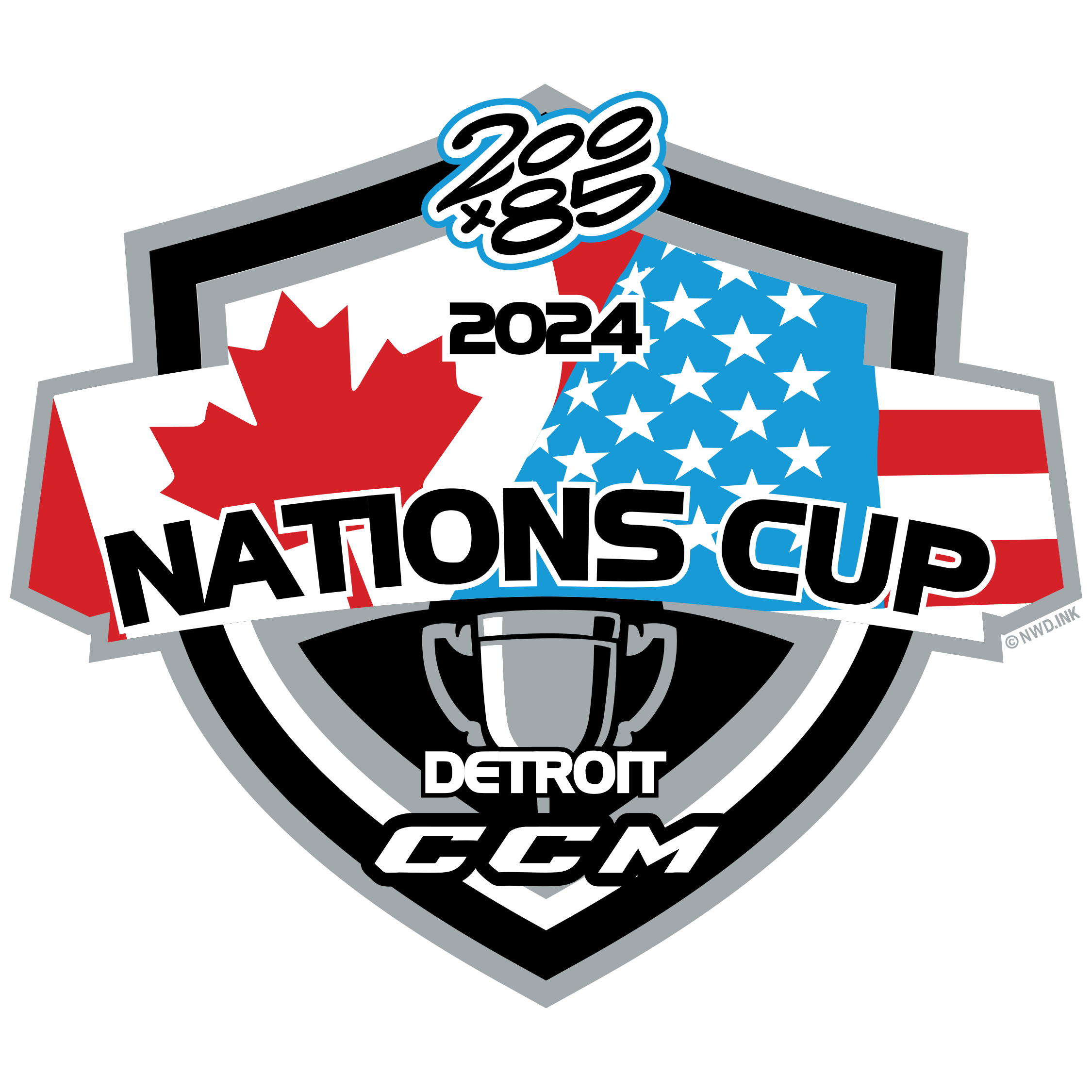 2024 CCM NATIONS CUP (DETROIT) / 38344IL Northwest Designs Ink