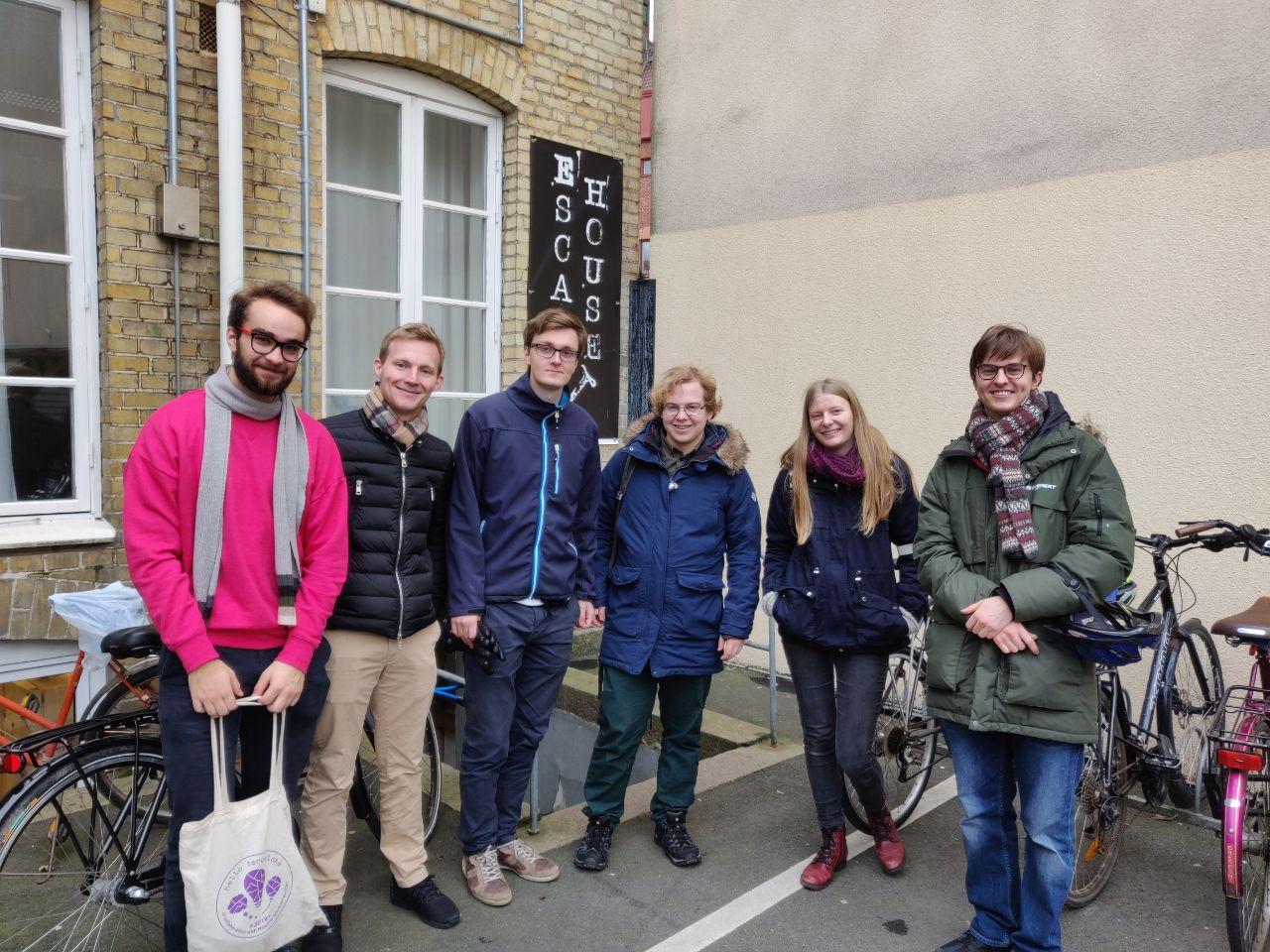 Team building at Escape House Lund Lund University NWERC