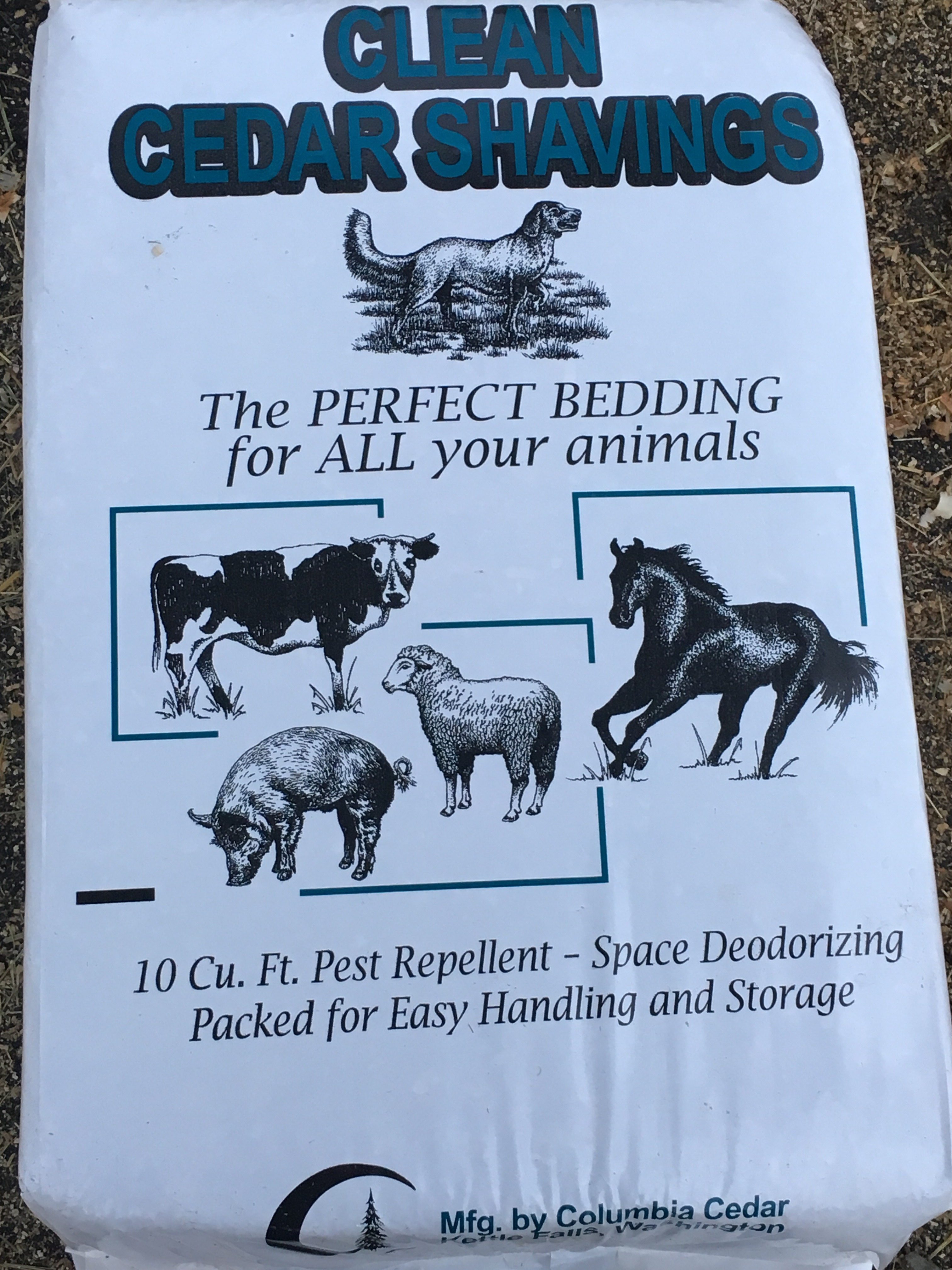 Cedar Shavings NW Farm Supply