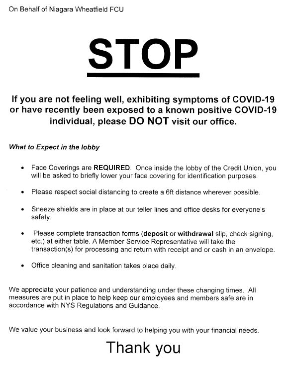 Niagara Wheatfield FCU