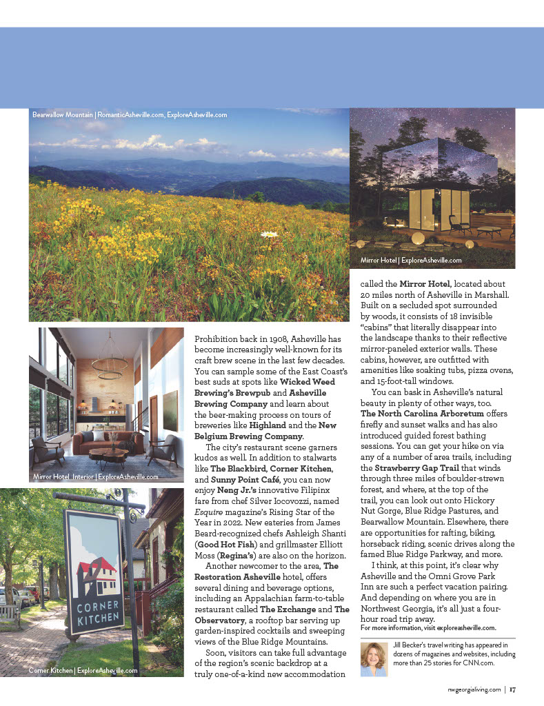 Wanderlust Asheville, North Carolina Northwest Living