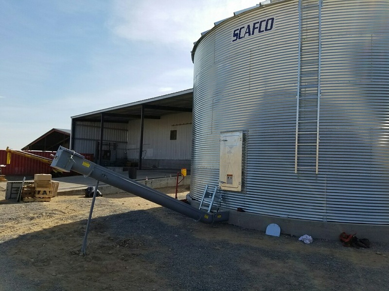 T & S Sales Grain Bin Unloading Equipment Powersweep Bin Sweep Powerhead