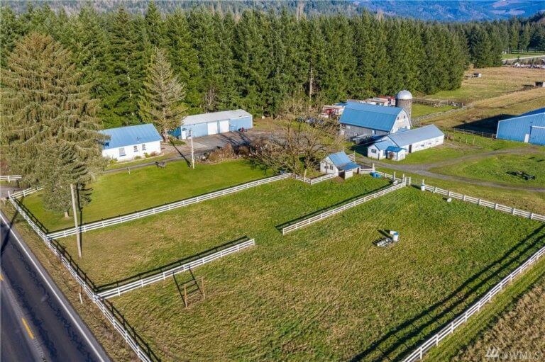 6407 Mt Baker Highway, Deming, WA 30 acre farm Real Estate The