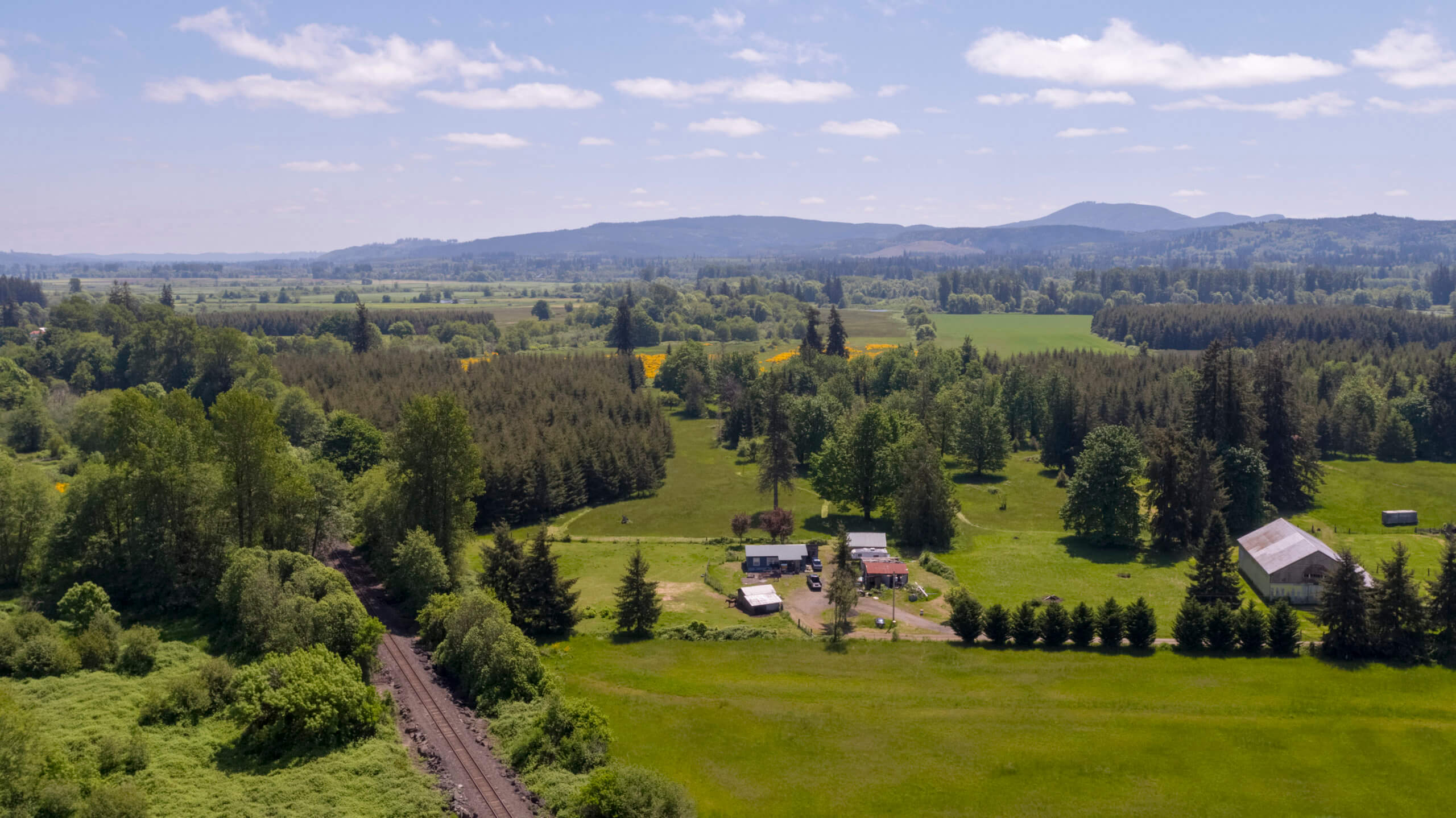 CLOSED 68 Marion Rd, Elma, WA 31 parklike acres in 6 lots Real