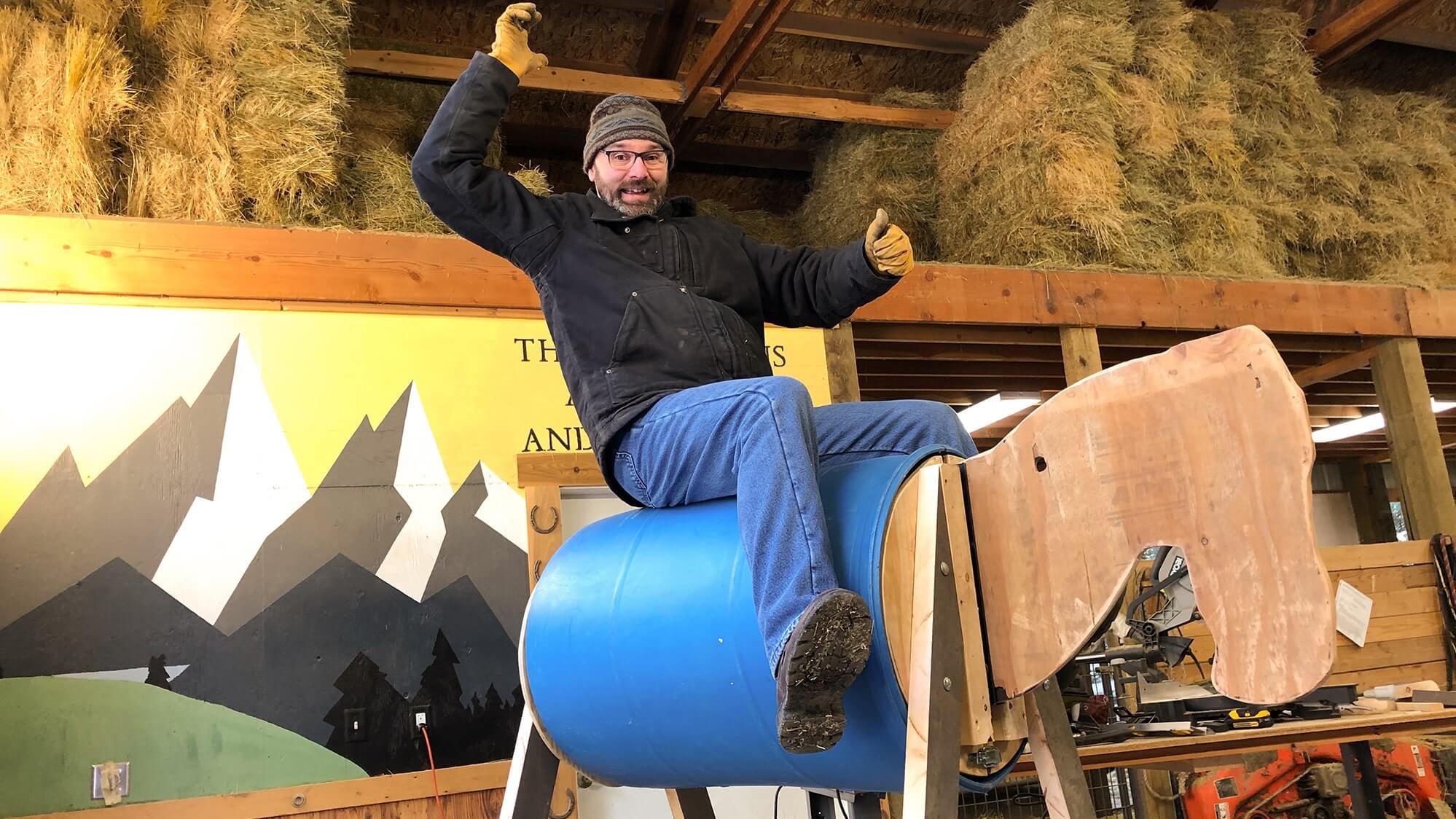 The Good Mule Build A Steady Mule for Packing Practice Horse Training The Northwest Horse