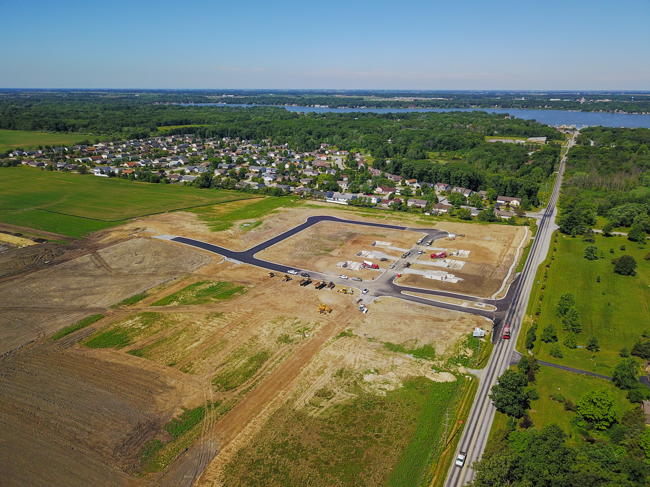 Lakeside Community in Cedar Lake Under Construction NWI Living