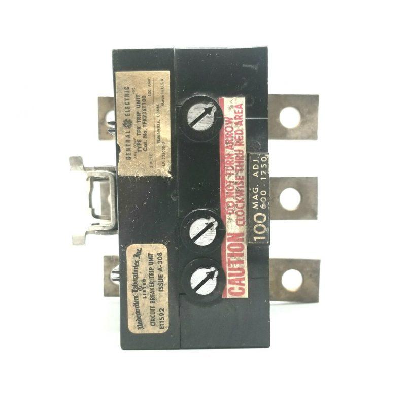 For Sale General Electric GE TFK236T100 Circuit Breaker Trip Unit
