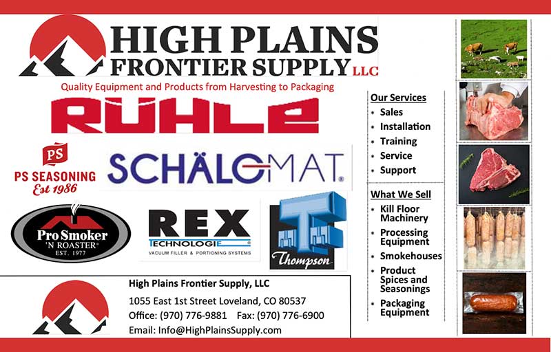 High Plains Frontier Supply LLC Northwest Meat Processors Assoc.