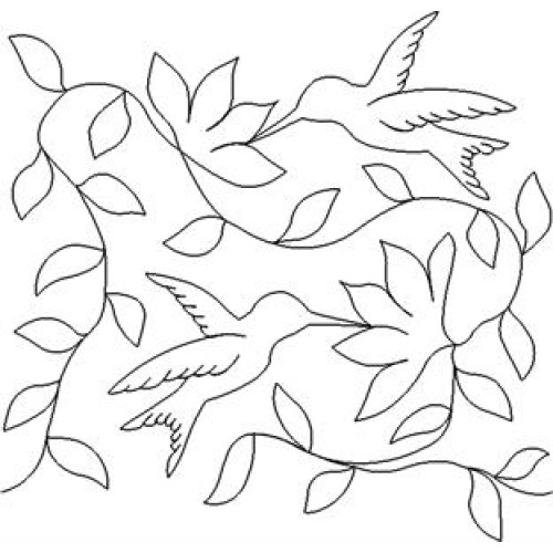 Hummingbird Quilting Pattern