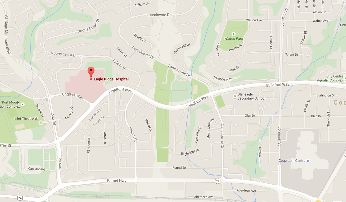 Eagle Ridge Directions NWSM.ca, New West Orthopaedic & Sports