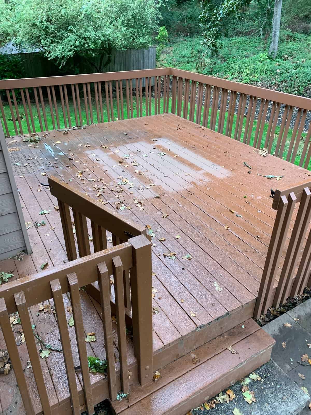 West Linn Barrington Heights Deck Repair NW Surface Cleaner