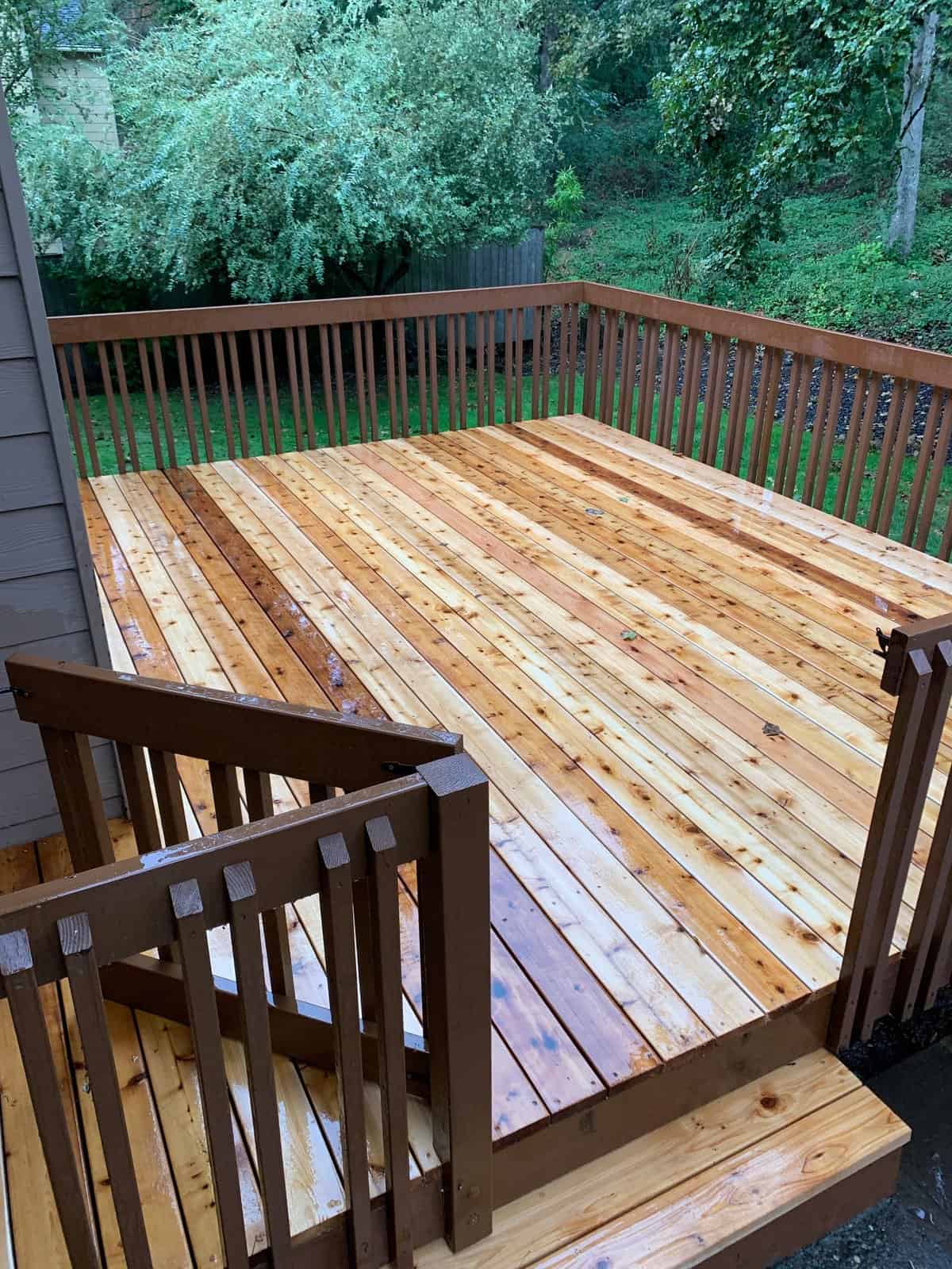 West Linn Barrington Heights Deck Repair NW Surface Cleaner