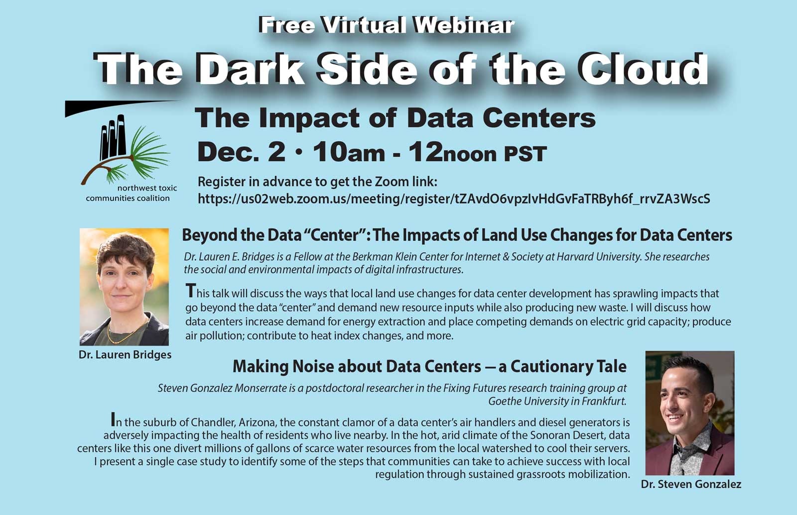 The Dark Side of the Cloud NW Toxic Communities
