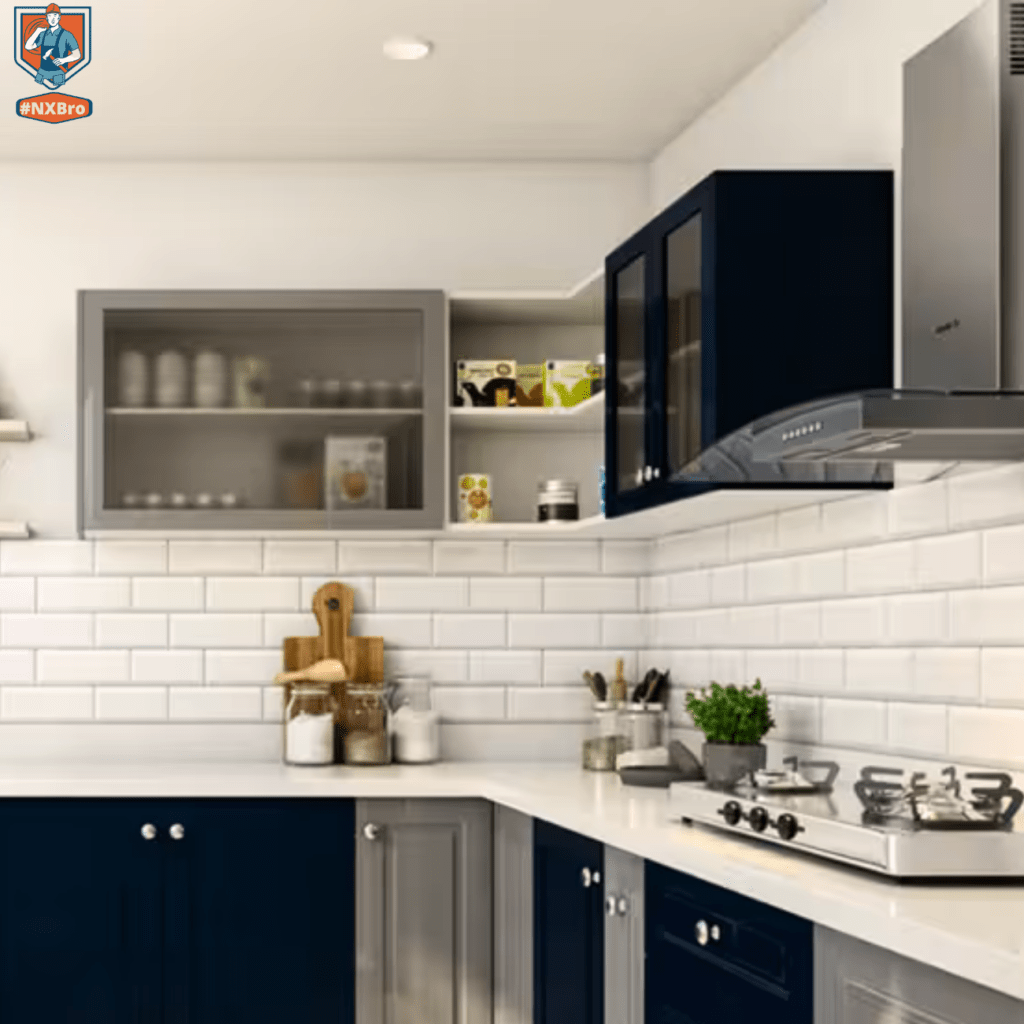 What's a SemiModular Kitchen? A Savvy Kitchen Transformation NX Interior
