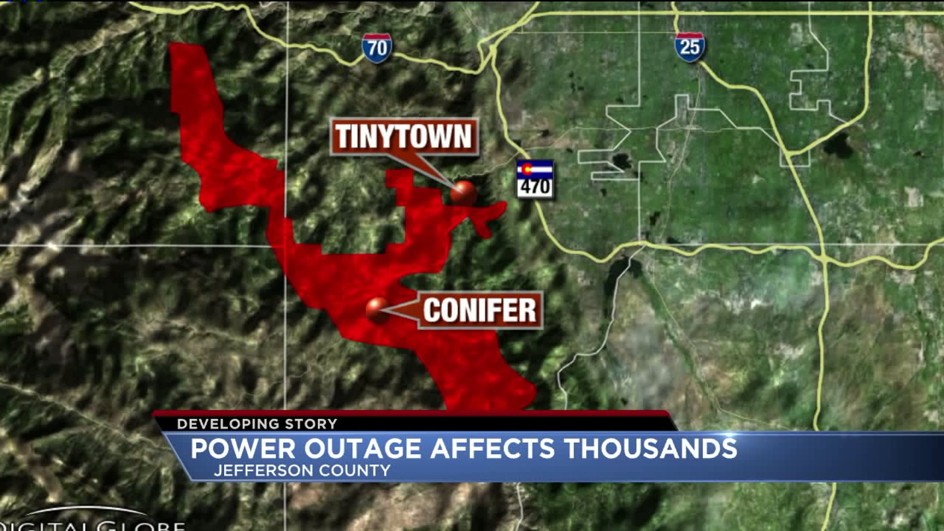 Power outage in Conifer, surrounding areas continues FOX31 Denver