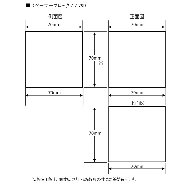 クラブ アカデミック 寮 スペーサー ブロック 100