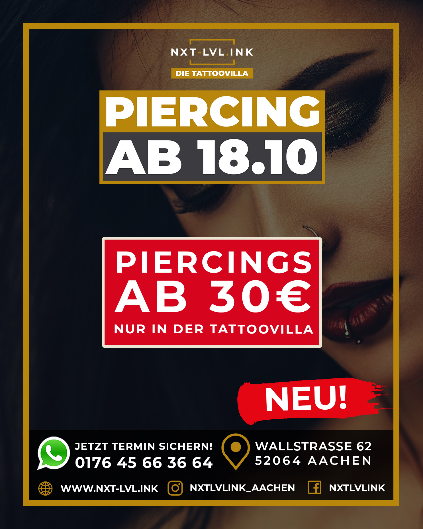 NXT LVL INK EXKLUSIVES TATTOOSTUDIO IN AACHEN