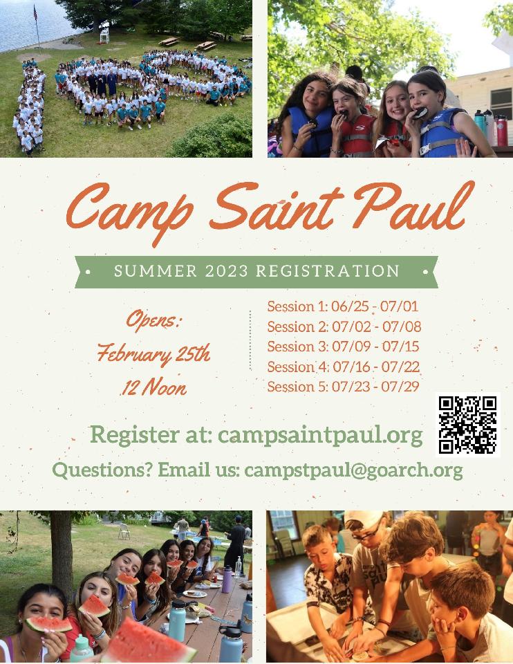 Camp Saint Paul The Archdiocesan District of the Greek Orthodox