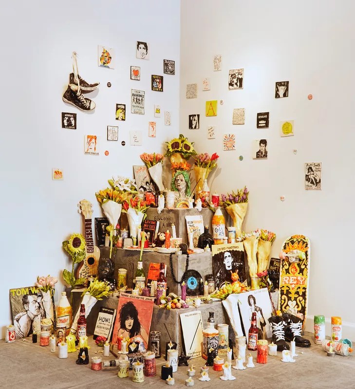 NYC Ghosts and Flowers Art on Paper September 58, 2024 New York City