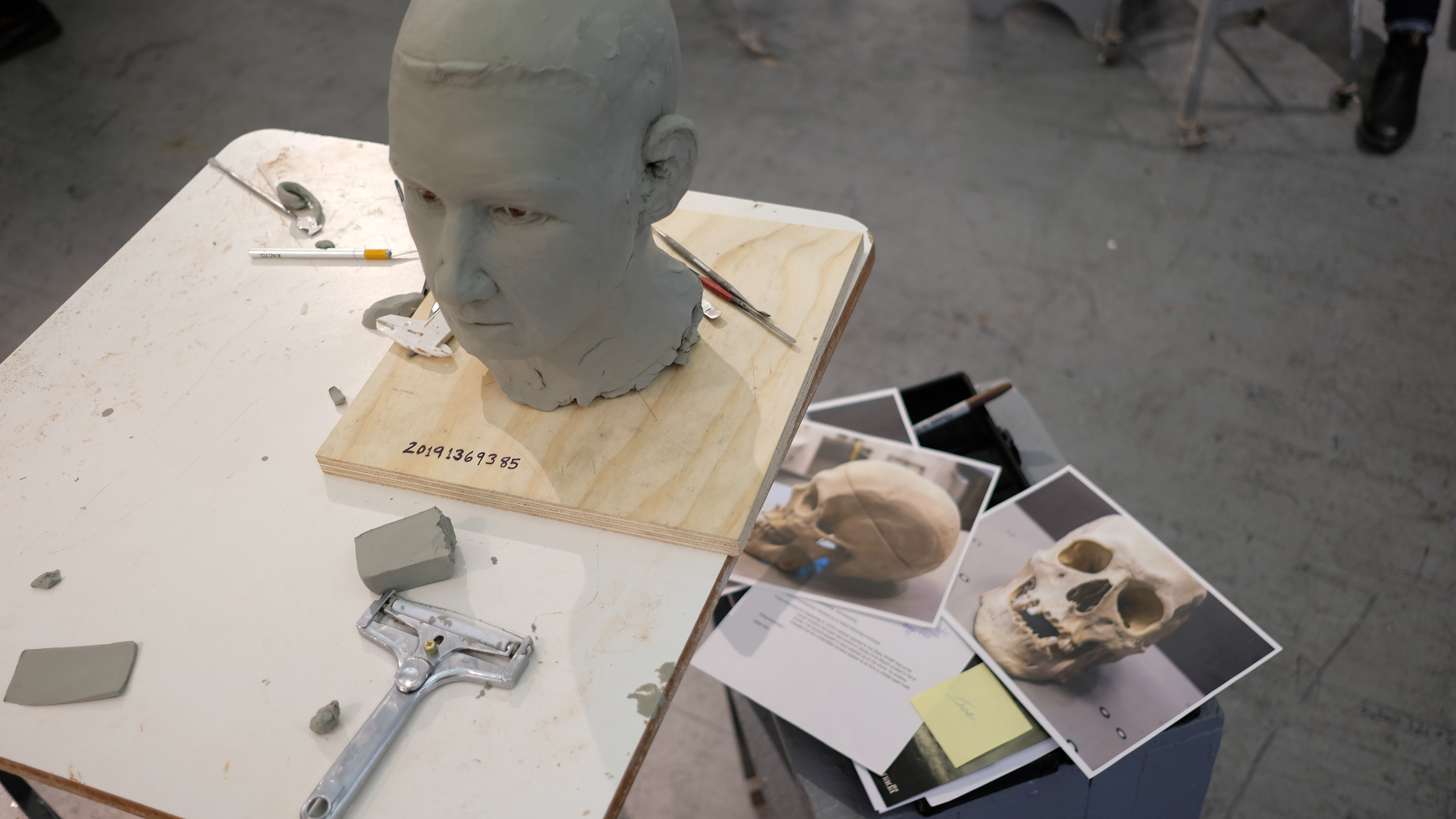 Forensic Sculpture New York Academy of Art