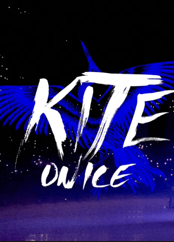 Kite on ice