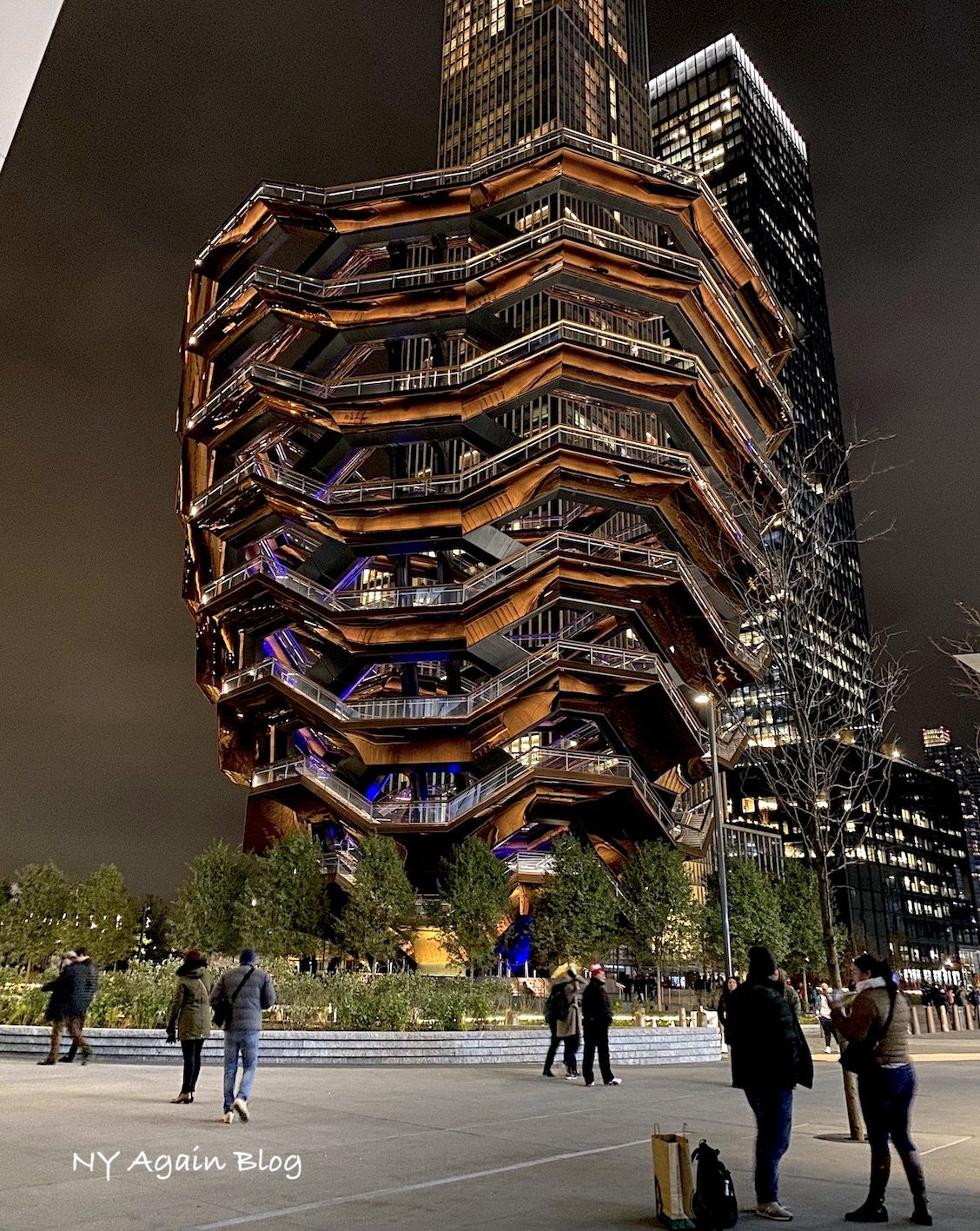 Visitando el nuevo mirador Vessel de Nueva York NY Again