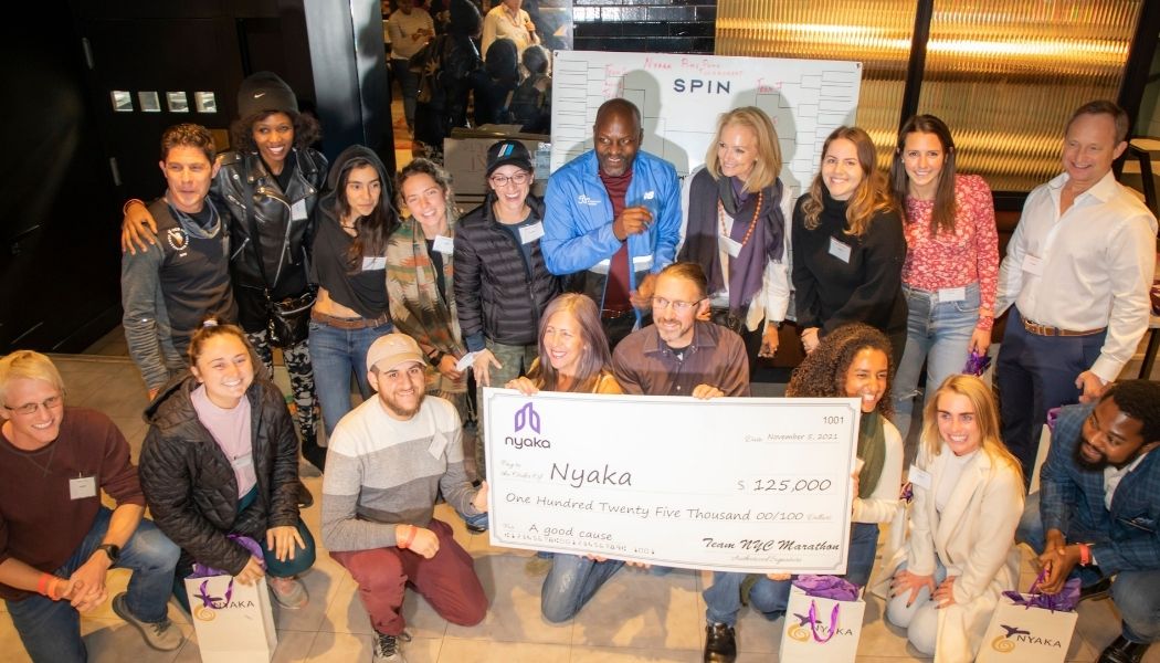 2021 Nyaka and TCS New York City Marathons Nyaka