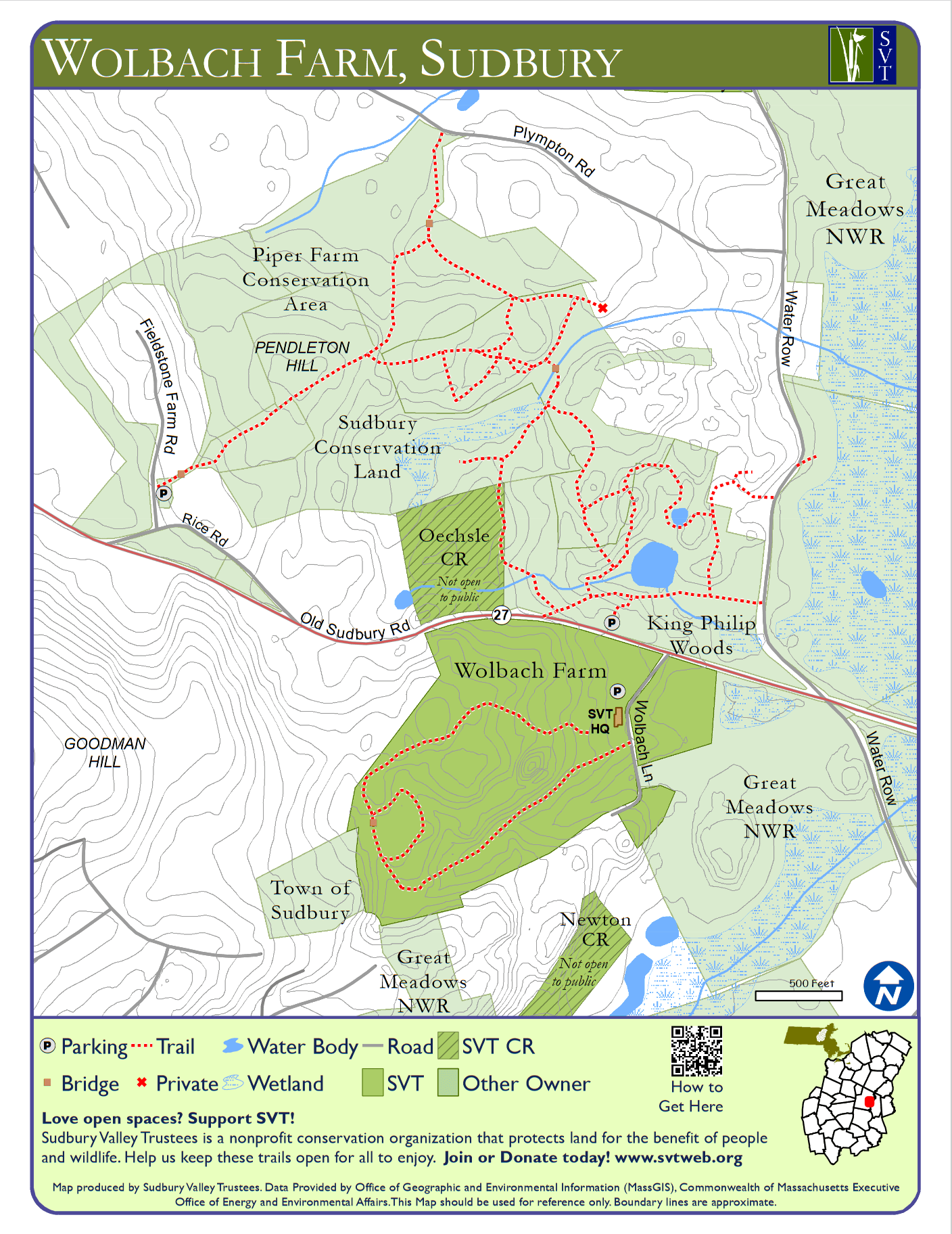 Wolbach Farm, Sudbury Middlesex, Massachusetts, US Birding Hotspots