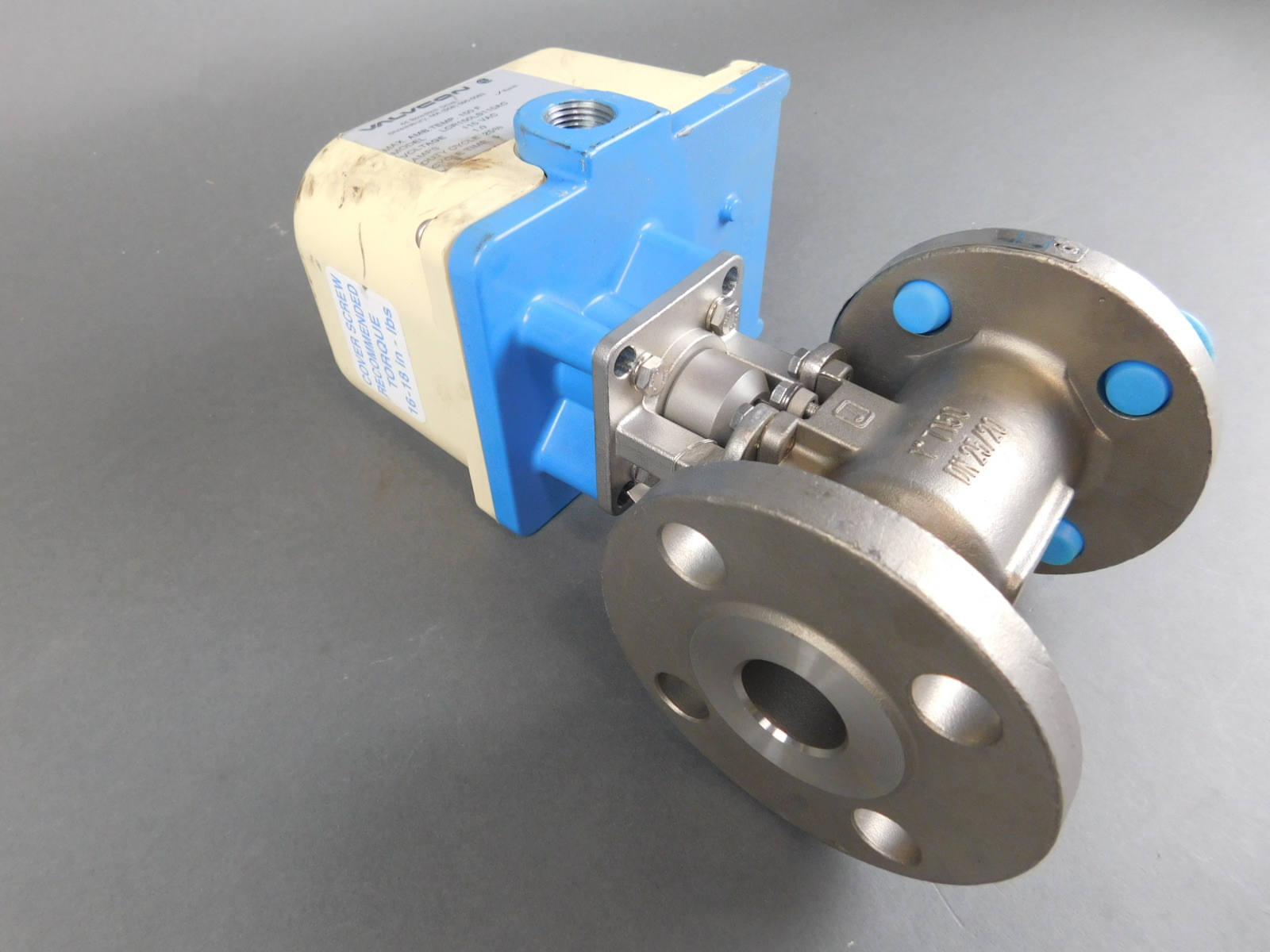 Jamesbury Valvcon LCR300LS2S115AC 115VAC Electric Actuator 1″ SS Ball