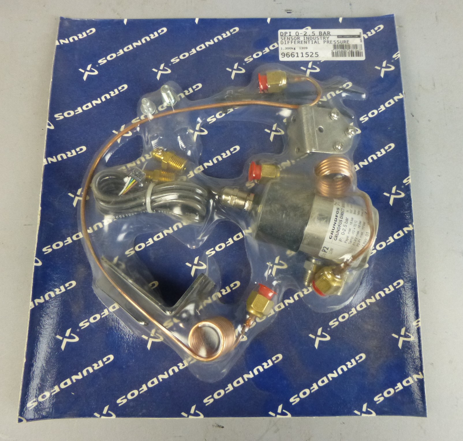 Grundfos 96611525 Differential Pressure Sensor Kit for TPE, LPE, and