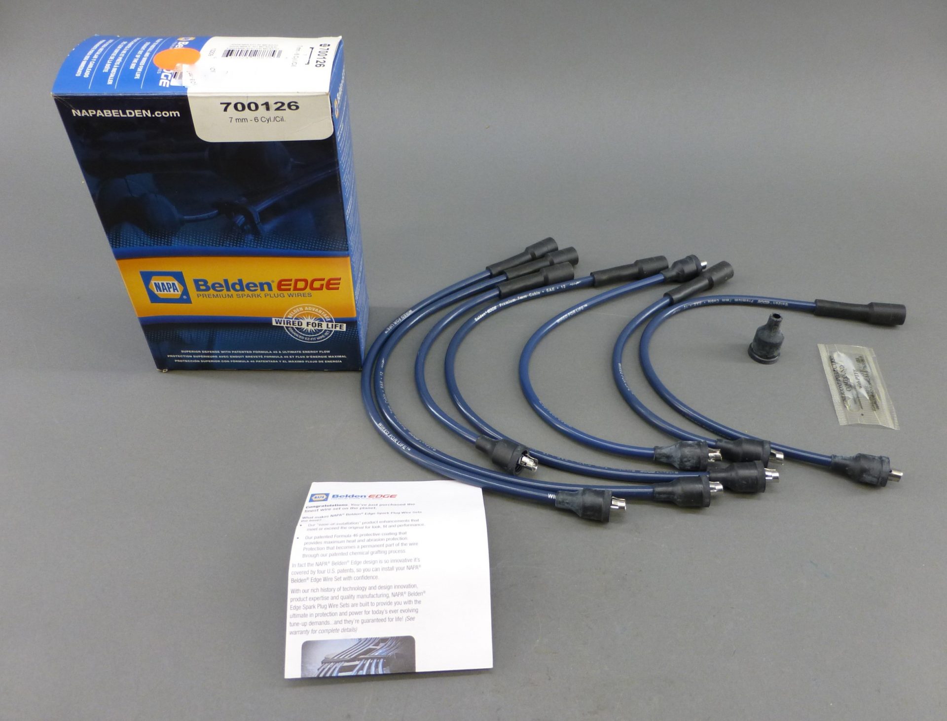 NAPA 700126 Belden Edge Spark Plug Set GPM Surplus