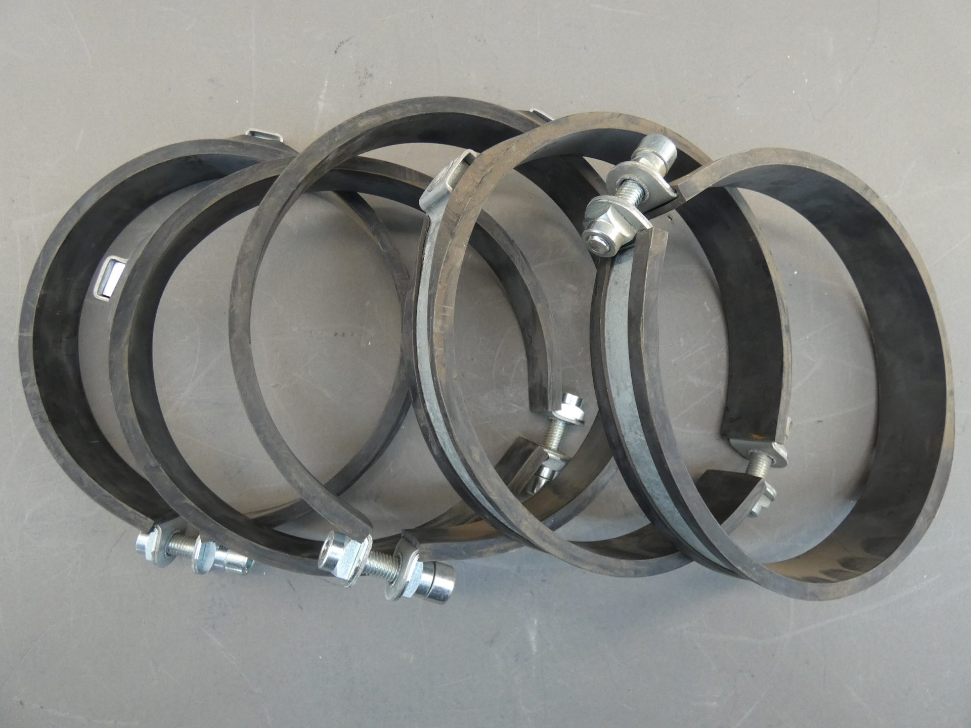 *Lot of 5* Jacob 177 7″ ID, 7.5″ OD Pipe Clamp for CeilingMounting w