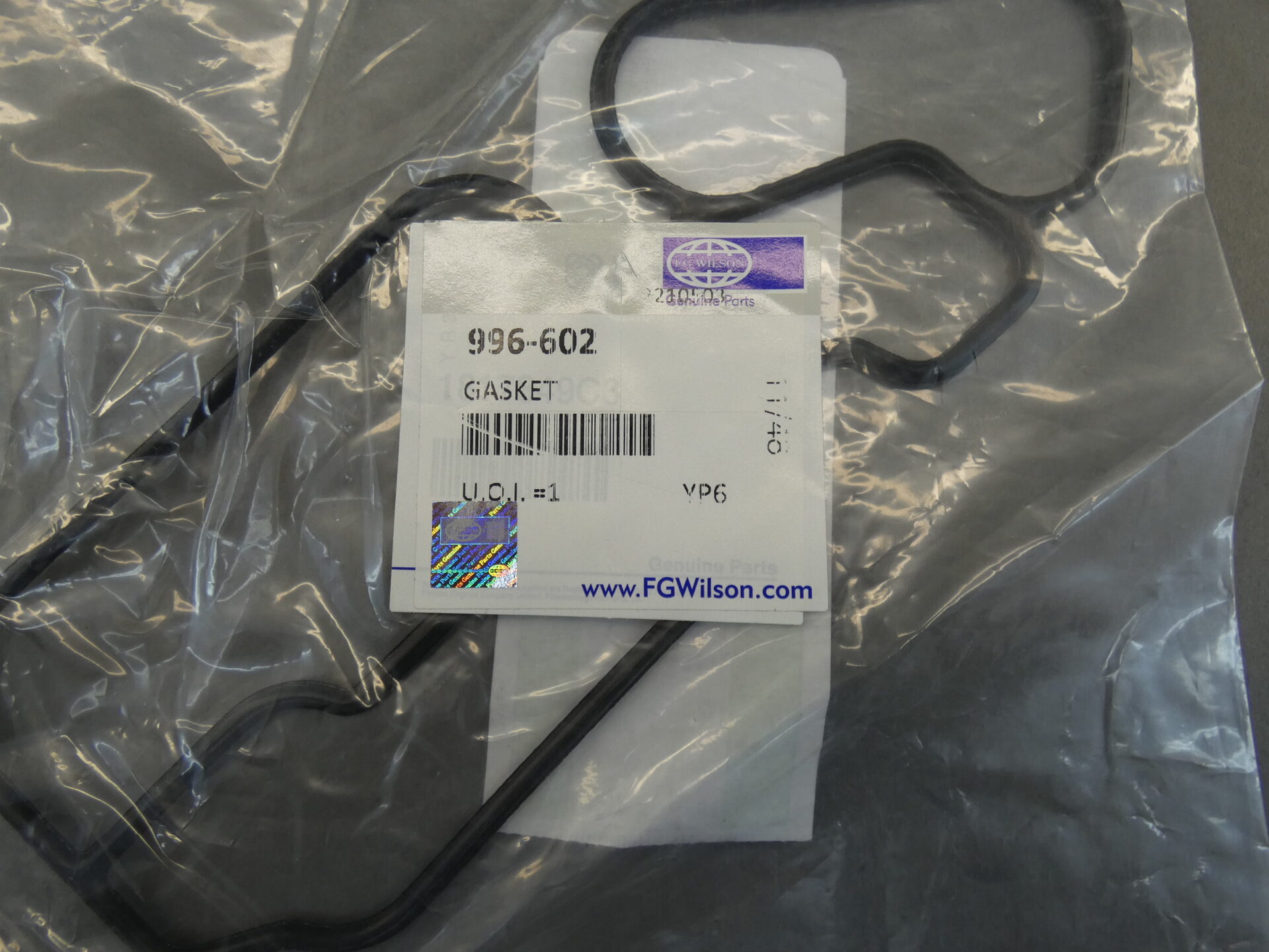 FG Wilson 996602 Oil Filter Head Gasket GPM Surplus