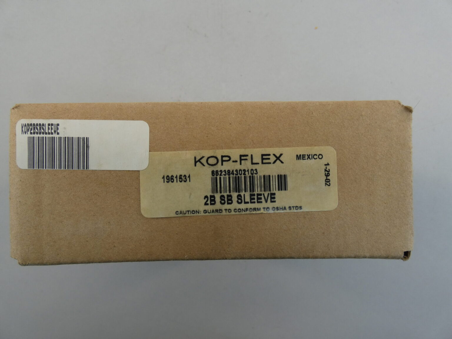 KopFlex 2B SB Sleeve *Sealed Box* GPM Surplus